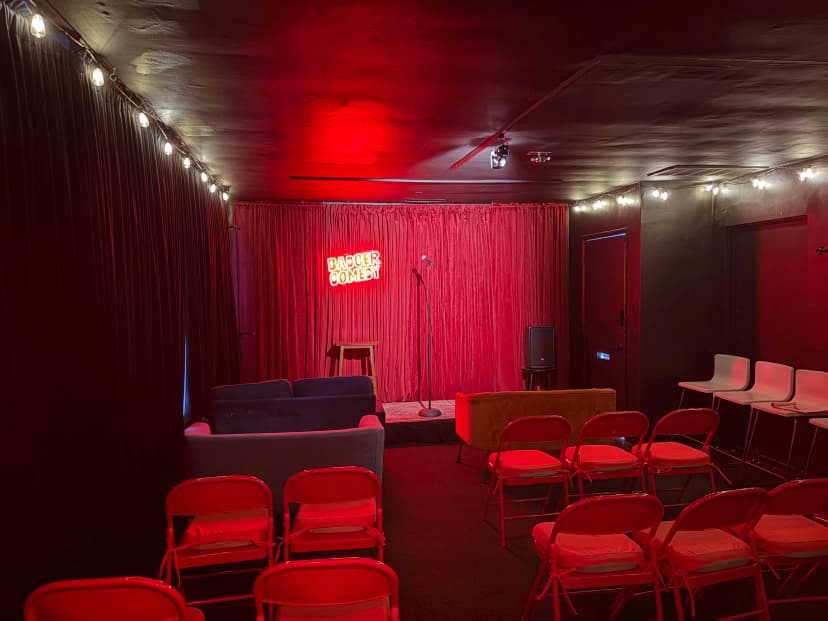 The space at Badger Comedy