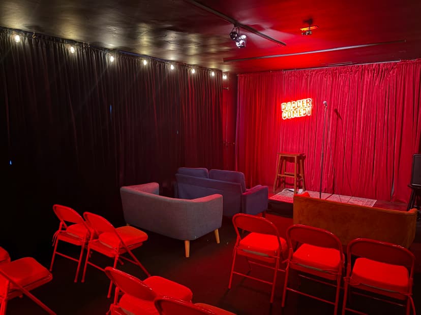 The space at Badger Comedy